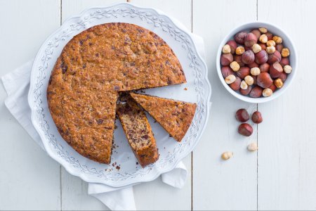 Hazelnut and Chocolate Cake