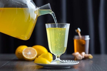 Ginger and Lemon Tea