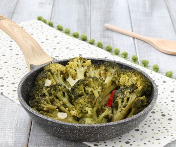 Broccoli in the Pan