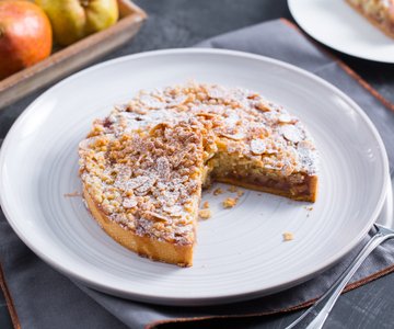 Pear and Cinnamon Tart