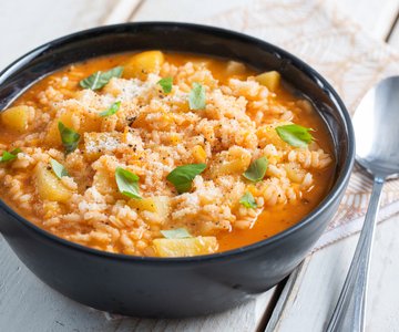 Rice and Potato Soup