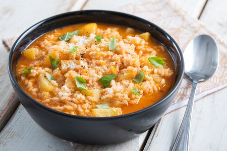 Rice and Potato Soup