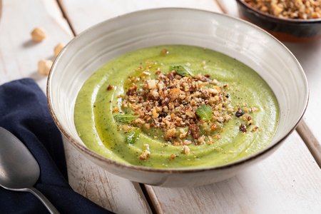 Zucchini and potato soup