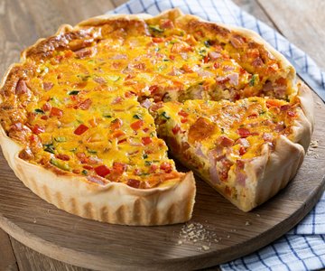 Fridge-Clearing Quiche