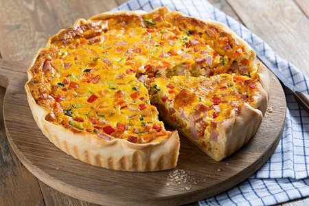Fridge-Clearing Quiche