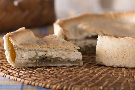 Savory Artichoke and Ricotta Pie