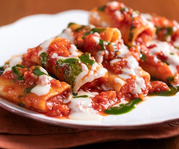 Paccheri with Faux Sauce