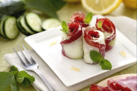 Cucumber rolls