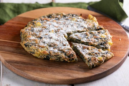 Asymmetric Friarielli Pizza