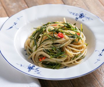 Pasta with agretti