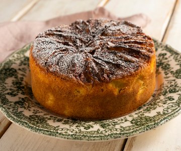 Air Fryer Apple Cake