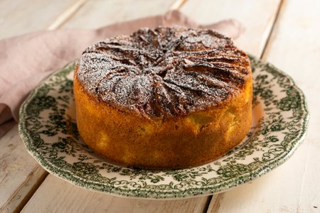 Air Fryer Apple Cake