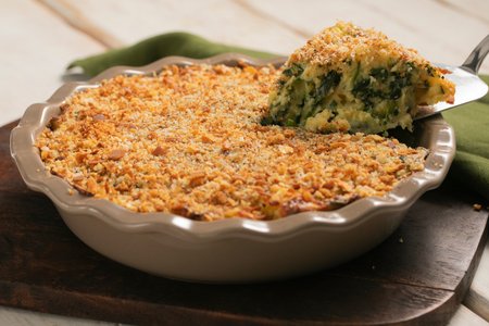 Vegetarian potato gateau