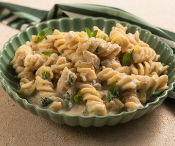 Creamy Eggplant Pasta
