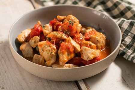 Mediterranean chicken bites