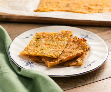 Crispy Oven-Baked Vegetable Flatbread