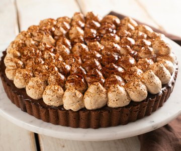 Gourmet Chocolate and Coffee Tart