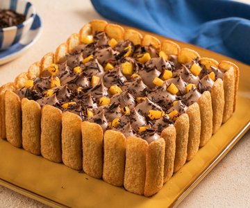 Mango and Chocolate Tiramisu with Pavesini