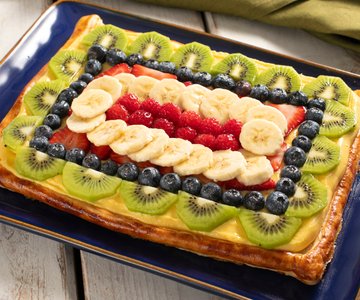 Fruit Puff Pastry Tart