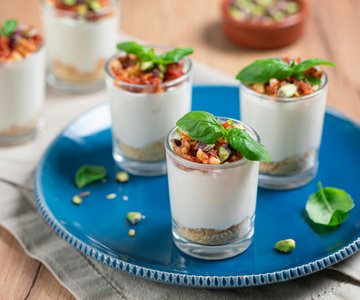 No-bake savory cups