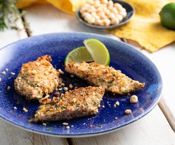 Hazelnut-Crusted Trout