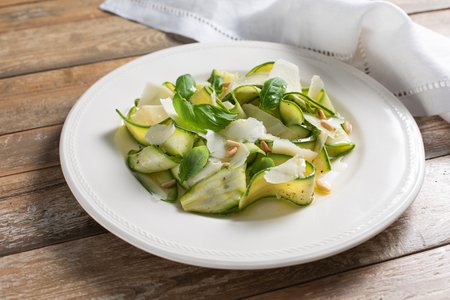 Ligurian Zucchini Carpaccio