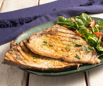 Grilled swordfish