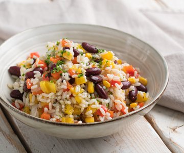 Mexican rice salad