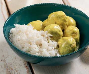 Coconut Curry Turkey Meatballs