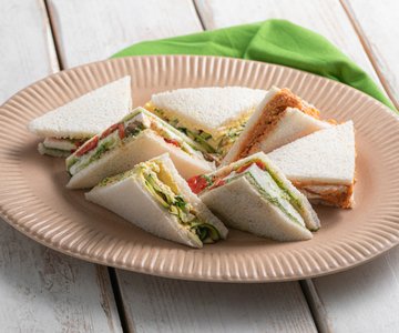 Vegetarian sandwiches
